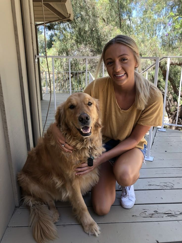 Lauren Hayes with their pet and product