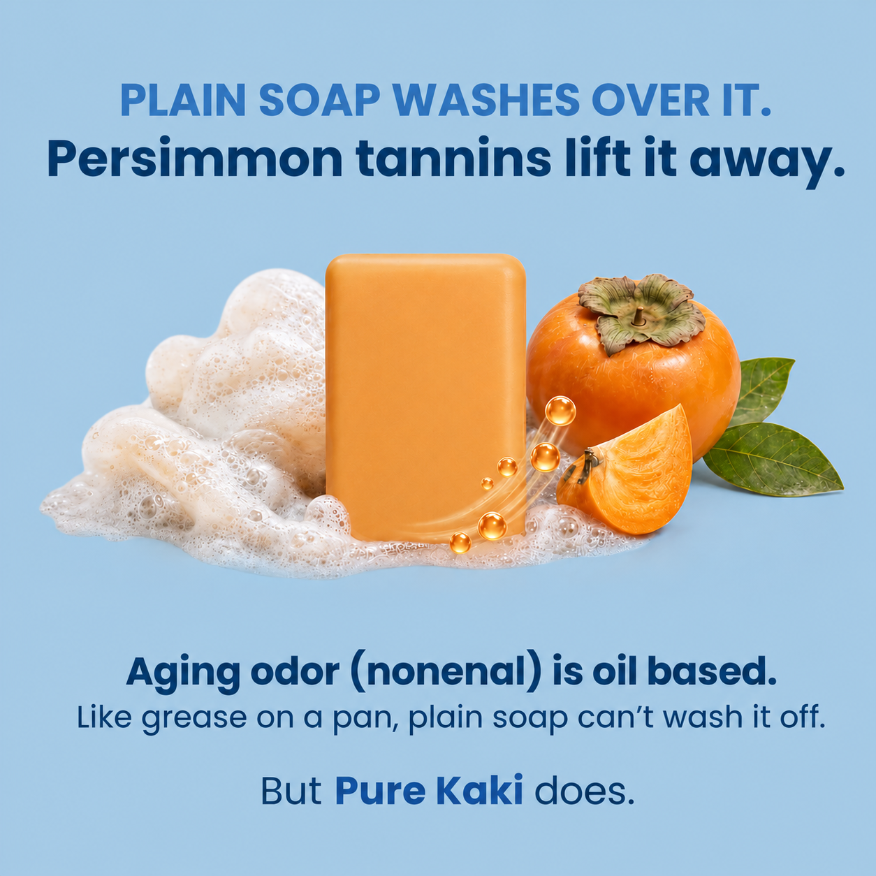 Deodorizing Persimmon Soap