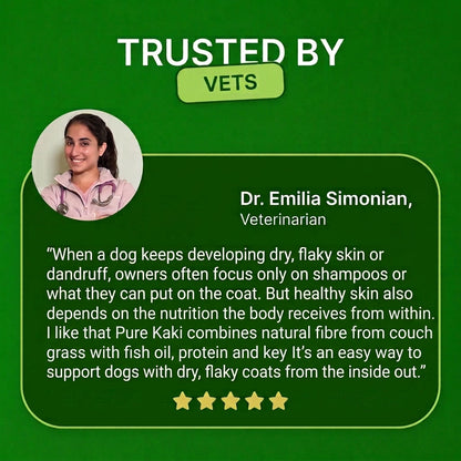 Give Your Dog What They Actually Need - Pure Kaki Grass Sticks